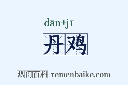 丹鸡是什么意思的图片